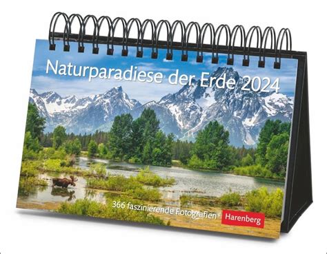 naturparadiese der erde premiumkalender 2024